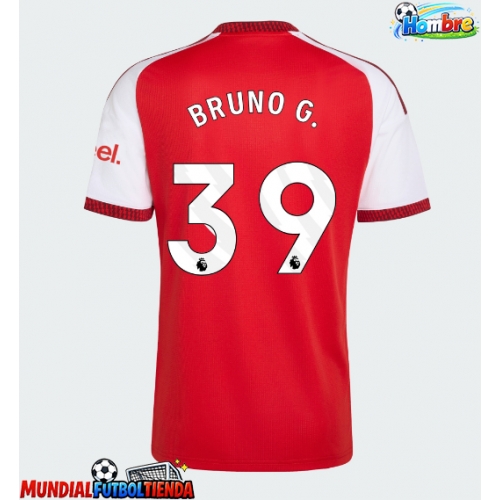 Camiseta Arsenal Bruno Guimaraes #39 Primera Equipación Replica 2026-27 mangas cortas